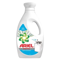 Ariel Matic Liquid Detergent, Top Load, 1L