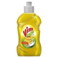 Vim Dishwash Liquid Gel - Lemon, 250 ml Bottle