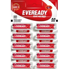 Eveready Alkaline Batteries - Red AA, 12 Battery Pack