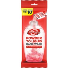 Lifebuoy Powder To Liquid Handwash, Rs.10/- Pouch