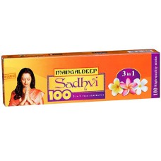 Mangaldeep Sadhvi Agarbatti - 100 Sticks 3 in 1