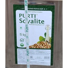 Purti Soyabean Refined Oil, 15Kg