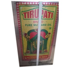 Tirupati Premium Kachi Ghani Pure Mustard Oil 15Kg