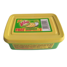 Vim Dishwash Bar Lemon Tub (Scrubber Free), 250g